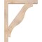 Ekena Millwork Funston Block Smooth Bracket w/ Offset Brace, Douglas Fir, 5 1/2"W x 32"D x 40"H BKT0604X32X40FST05SDF - alternate 2